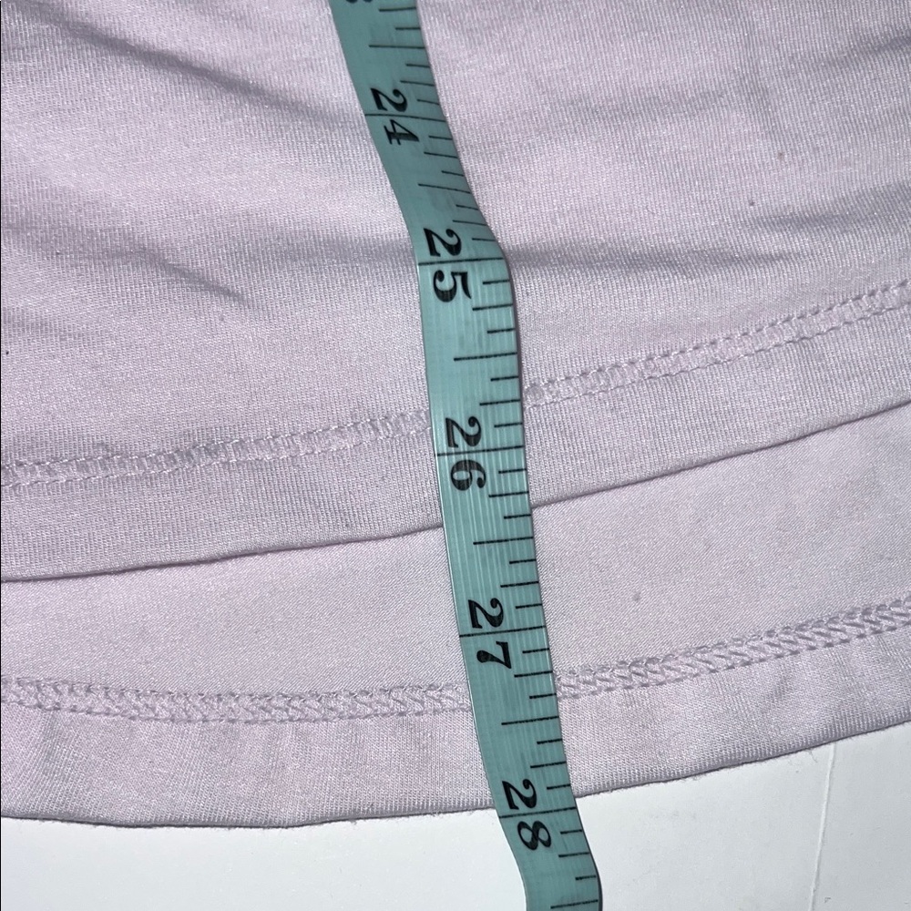 The North Face Pale Lavender Long Sleeve Logo Tee - Picture 6 of 6
